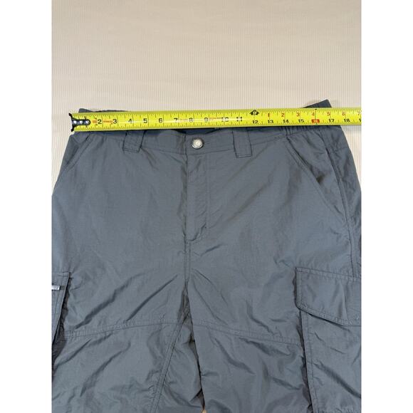 Columbia Omni-Shade Cargo Shorts Men’s 34W Gray Nylon Sun Protection Hiking - Picture 4 of 8